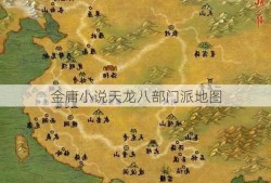 金庸小说天龙八部门派地图